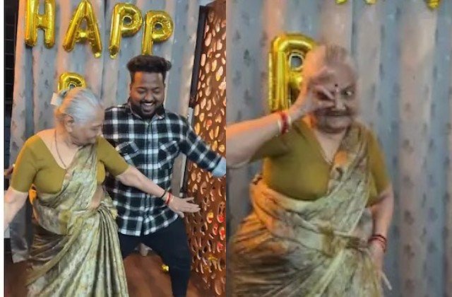 Watch This Adorable Grandma and Grandson's Dance to 'Angaaron' from Pushpa 2 – It’s Taking the Internet by Storm!