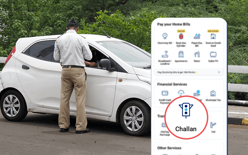 Cash Payment Stopped, Now Digital Challan
