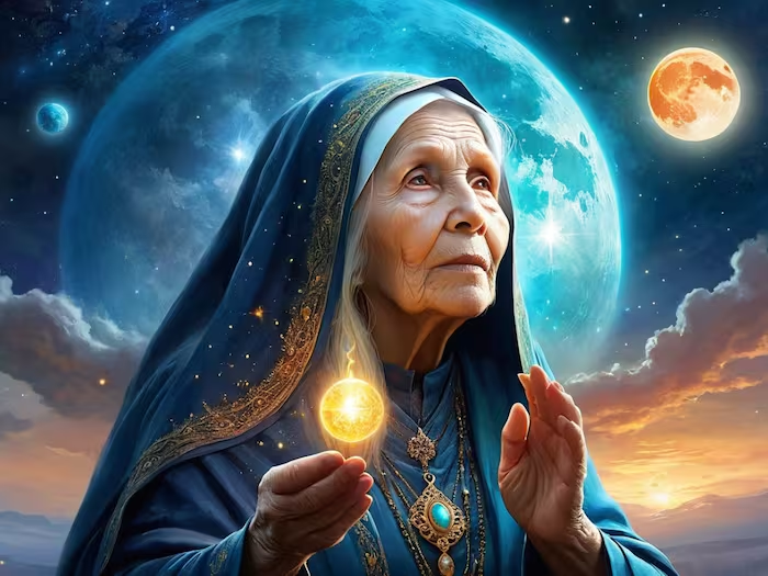 AI Brings Back Baba Vanga: Shocking Predictions About Human Immortality and Love with Machines